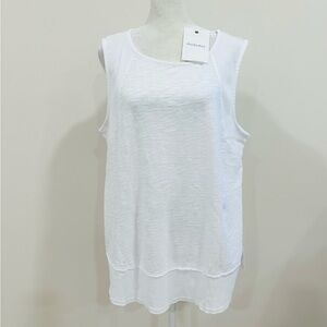 NWT Mododoc Portola Tank Sundance Women’s XL White Sleeveless‎